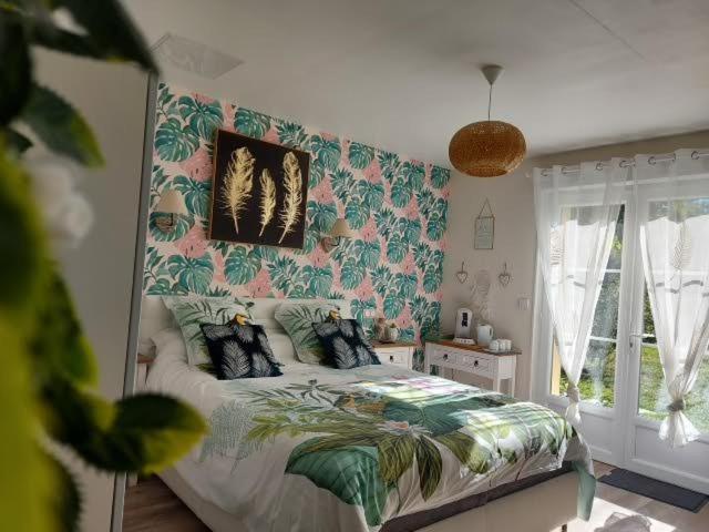 Les Nids De La Baie Bed & Breakfast Favieres  ภายนอก รูปภาพ